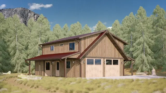Cedar Crest - Log Home Floor Plans Shop by Sierra Log & Timber