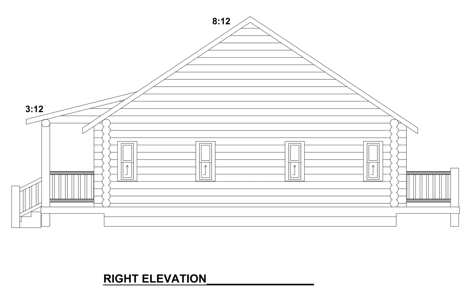 Shady Rest — elevation 3