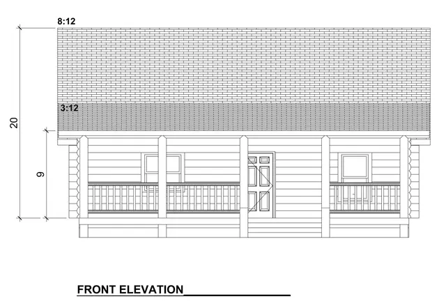 Shady Rest — elevation 1