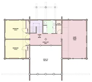 Sparky — loft floor plan