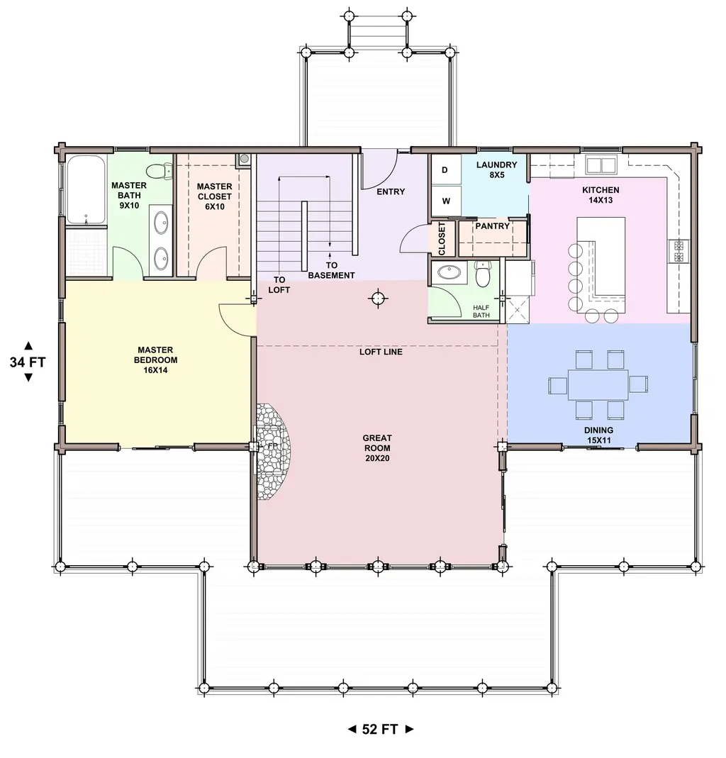 Sparky — main floor plan