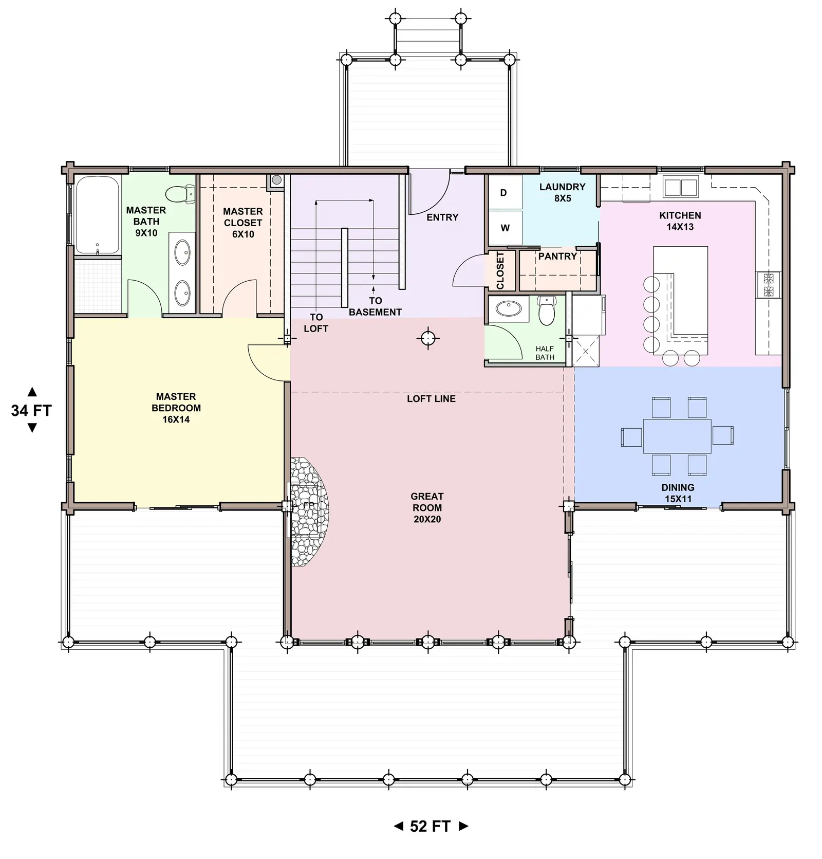 Sparky — main floor plan