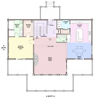 Sparky — main floor plan