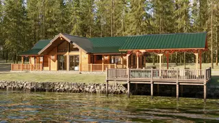 Sandy River - Log Home Floor Plans Shop by Sierra Log & Timber