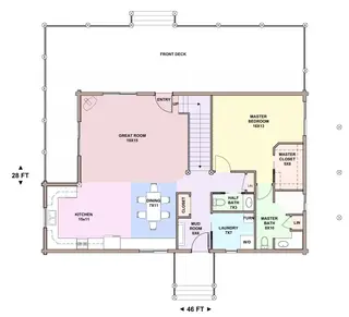 Mohawk — loft floor plan
