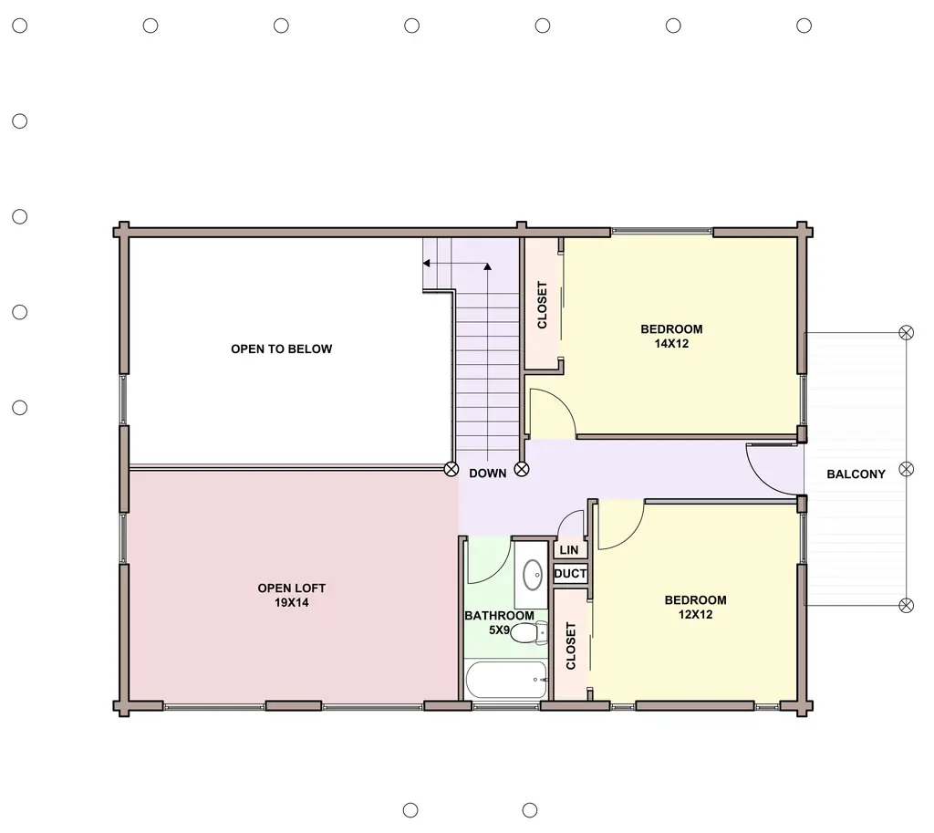 Mohawk — basement floor plan