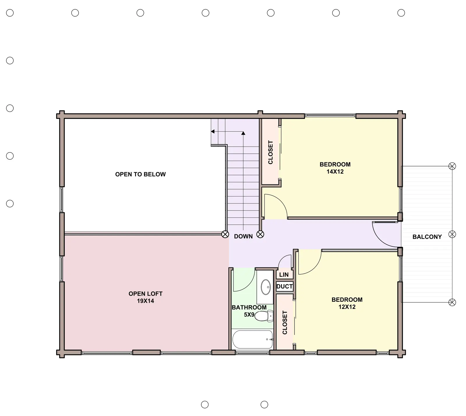 Mohawk — basement floor plan