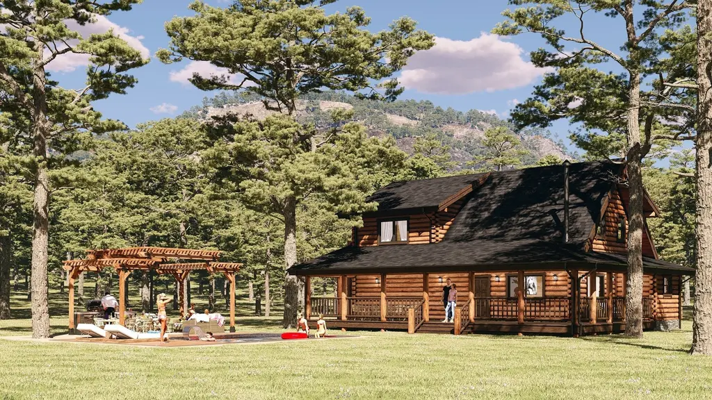 Mohawk - Log Home Floor Plans Shop by Sierra Log & Timber