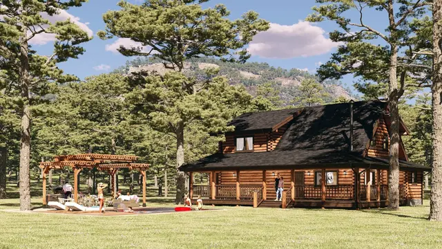 Mohawk - Log Home Floor Plans Shop by Sierra Log & Timber
