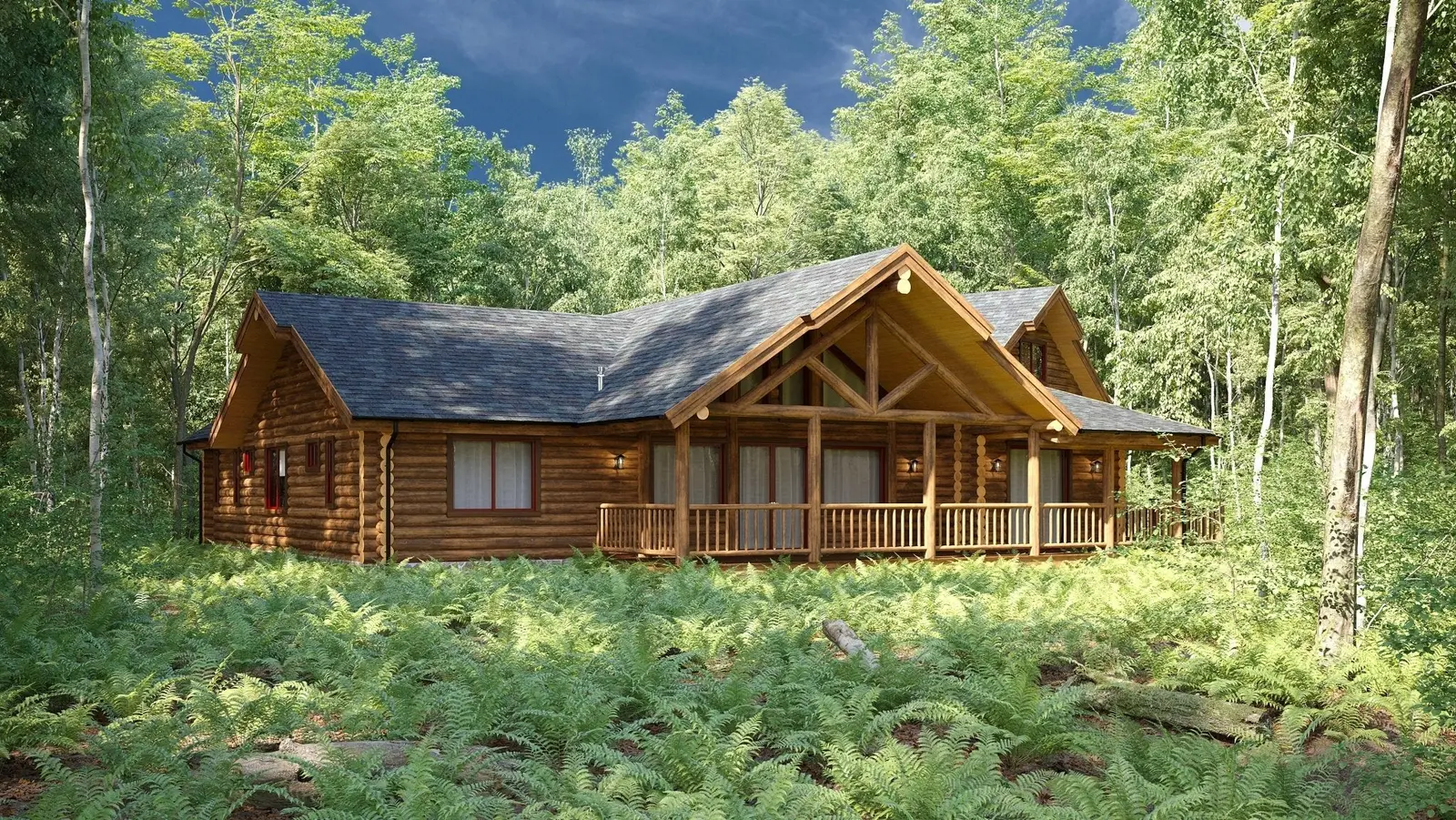 Wissler - Log Home Floor Plans Shop by Sierra Log & Timber