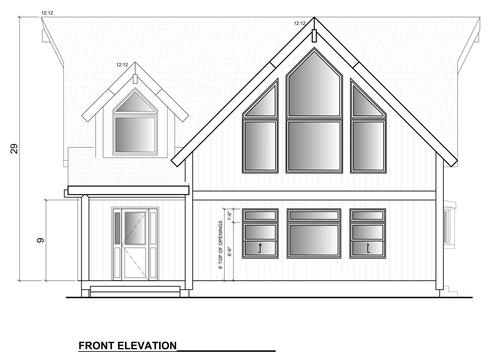 Barn Palace — elevation 1