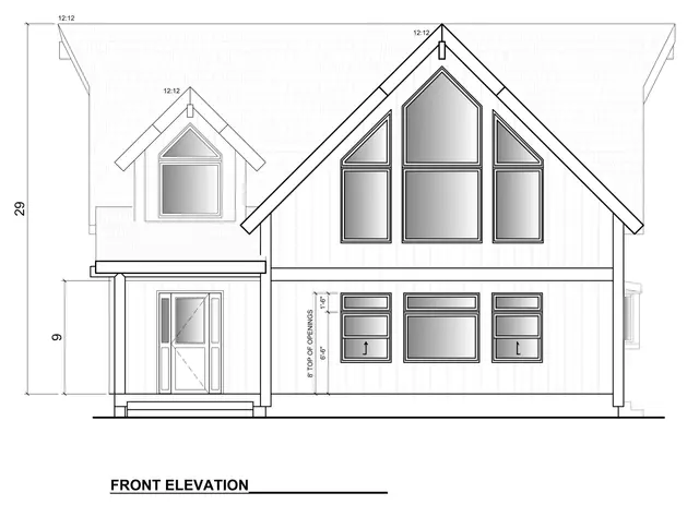 Barn Palace — elevation 1
