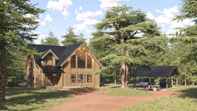 Barn Palace - Log Home Floor Plans Shop by Sierra Log & Timber