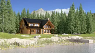 Madrone - Log Home Floor Plans Shop by Sierra Log & Timber