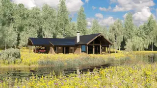 Rancher - Log Home Floor Plans Shop by Sierra Log & Timber