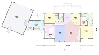 Desert View — main floor plan