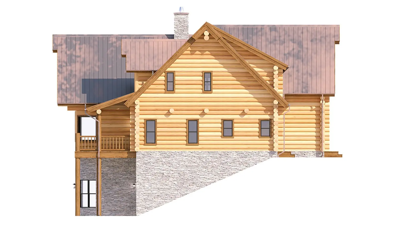 Ski Chalet — ortho 3