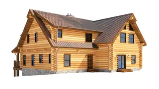 Ski Chalet — perspective 3