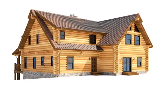 Ski Chalet — perspective 3