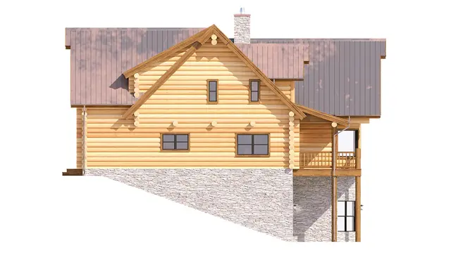 Ski Chalet — ortho 2