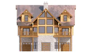 Ski Chalet — ortho 1
