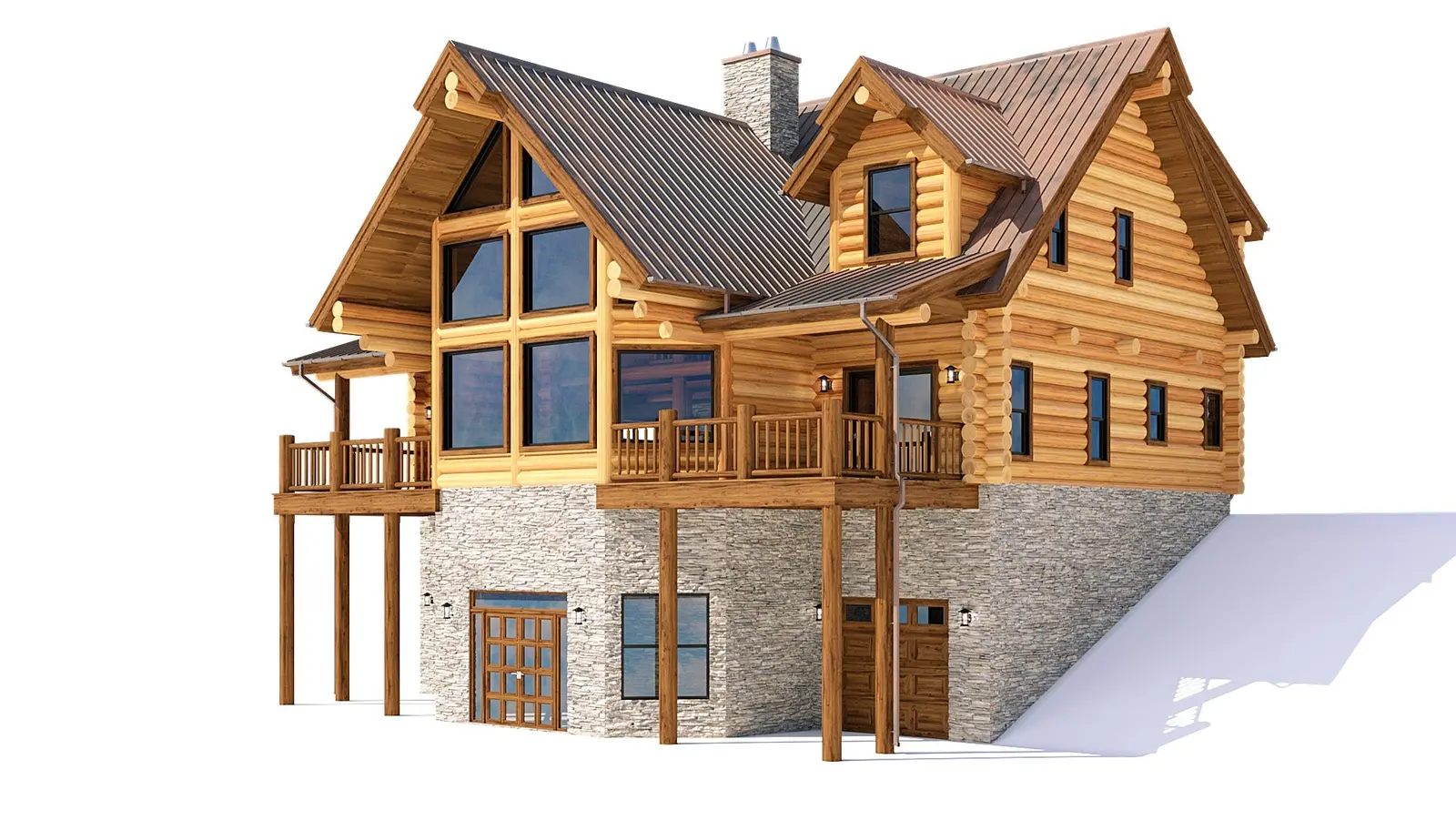 Ski Chalet — perspective 2