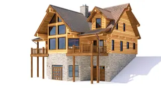 Ski Chalet — perspective 2