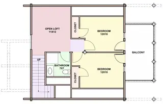 Fishhawk — loft floor plan