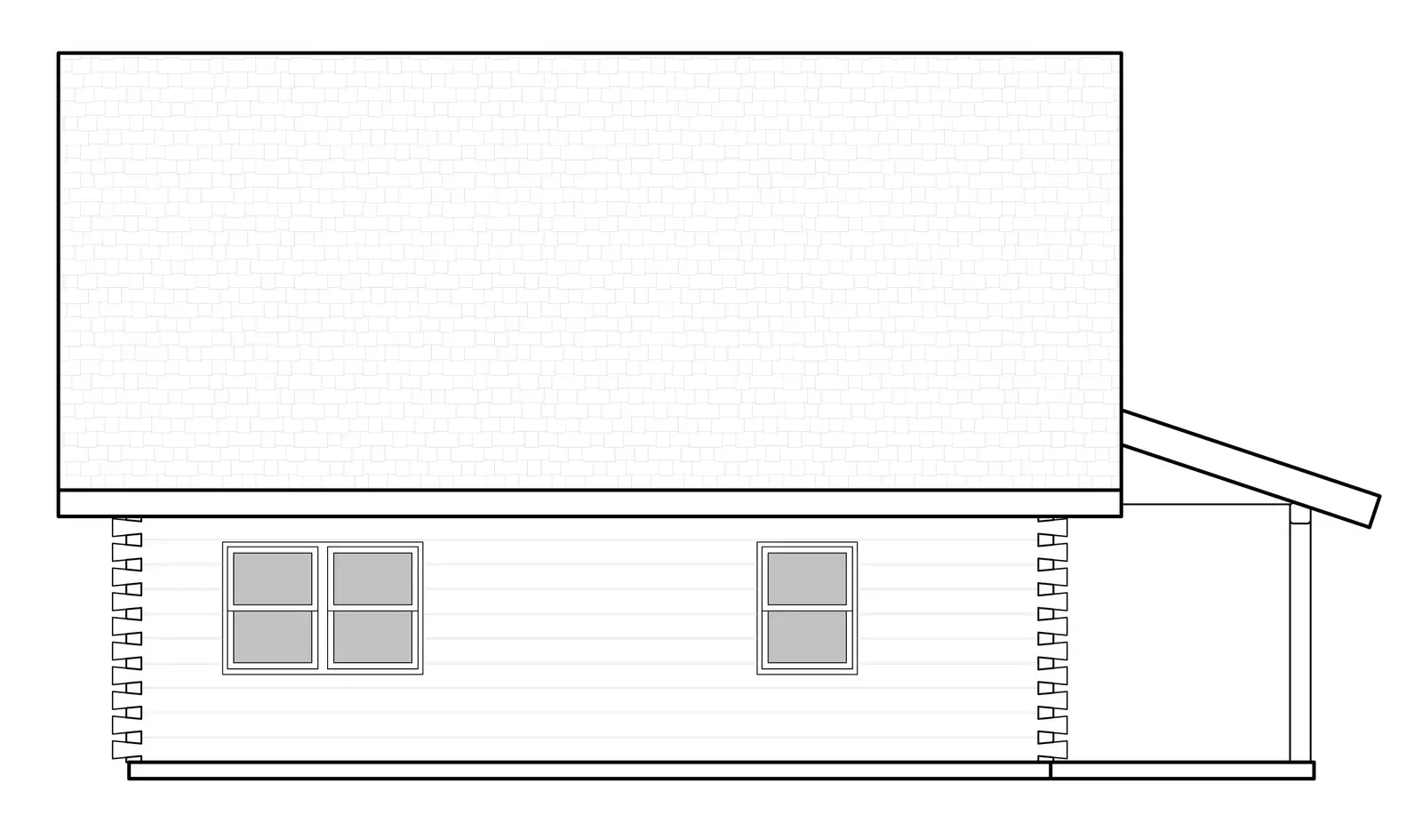 cedar grove — elevation 1