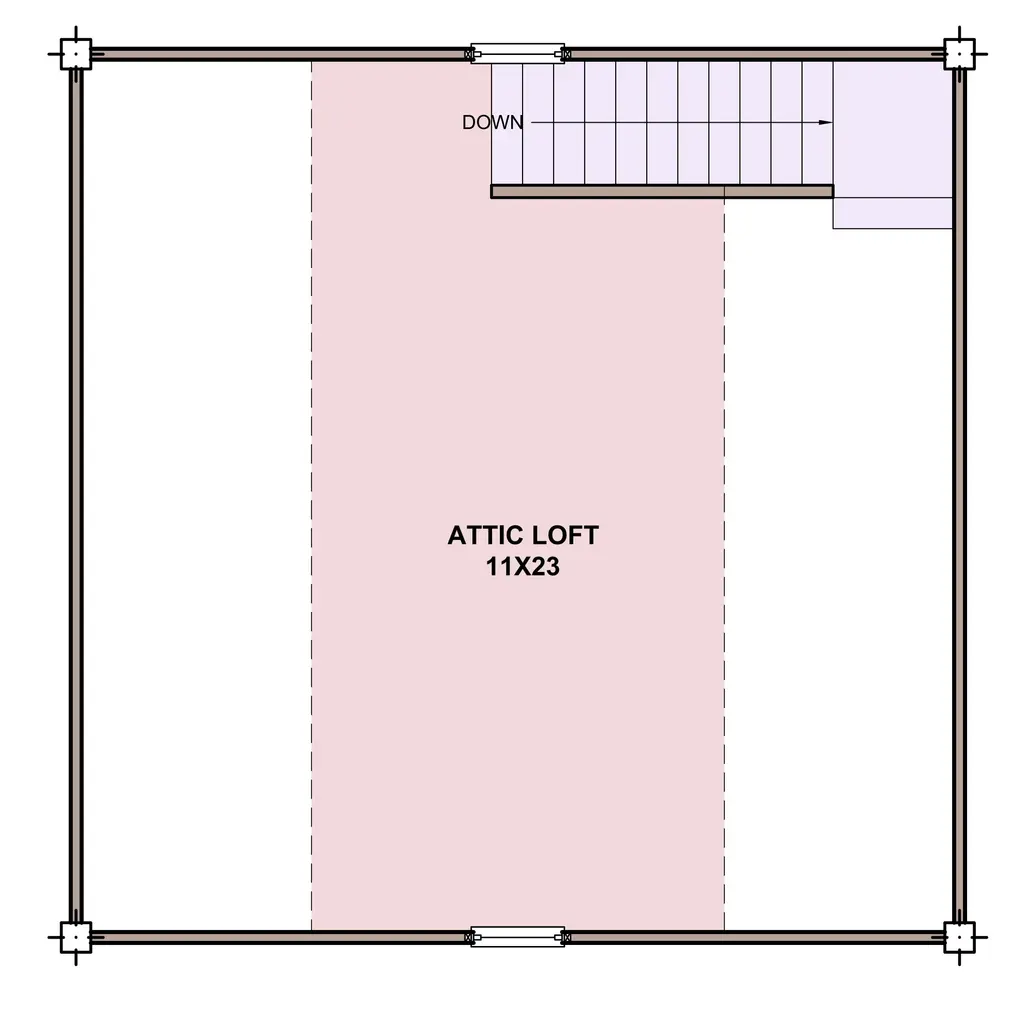 Transformer — loft floor plan