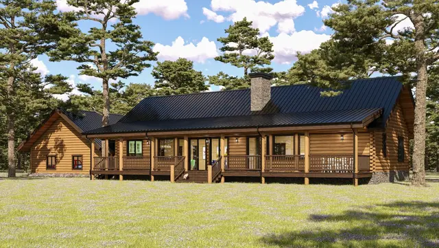 Sandstone - Log Home Floor Plans Shop by Sierra Log & Timber