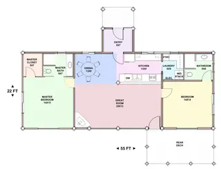 Aspen — main floor plan