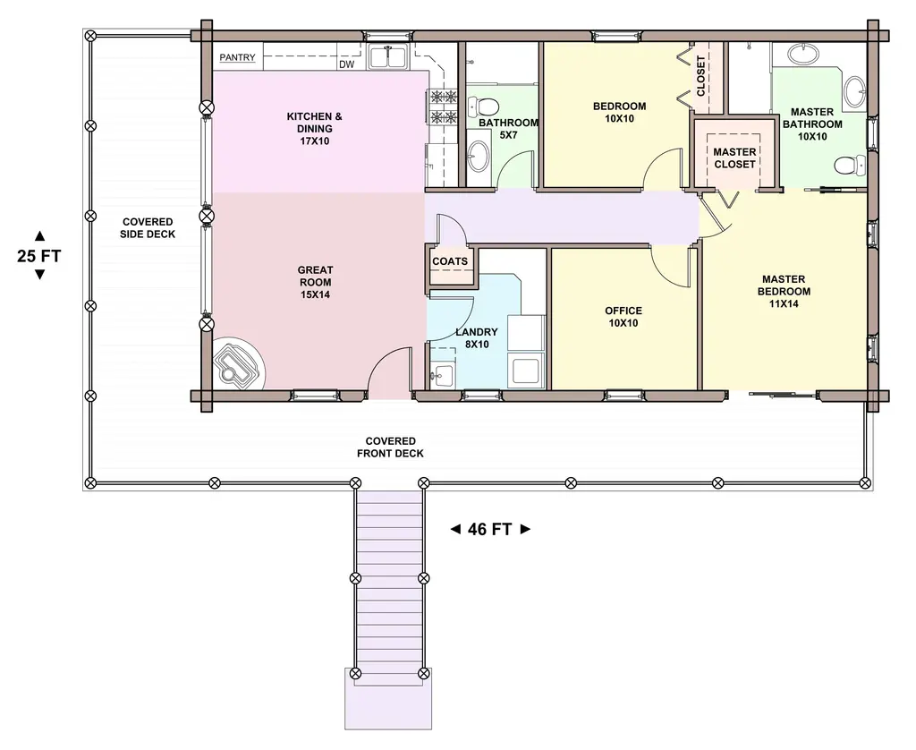 yellowstone — main floor plan