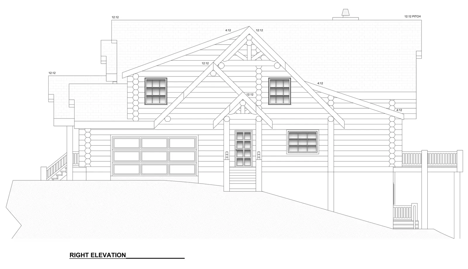 Lodge — elevation 4