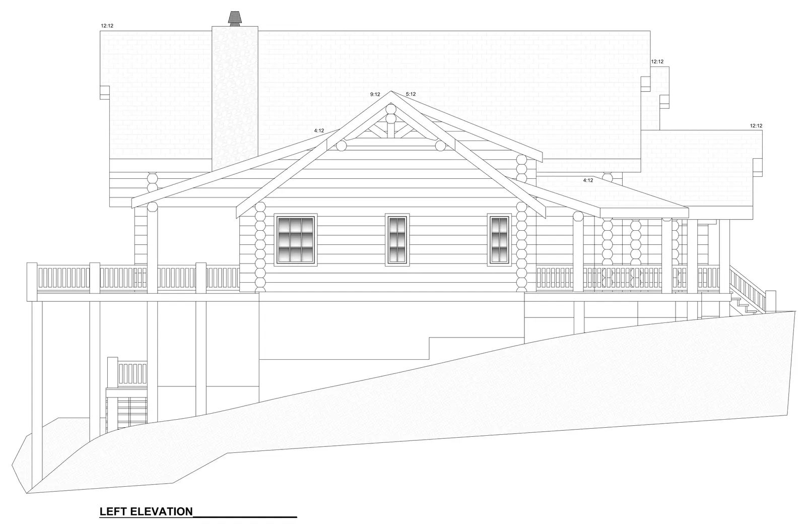 Lodge — elevation 2