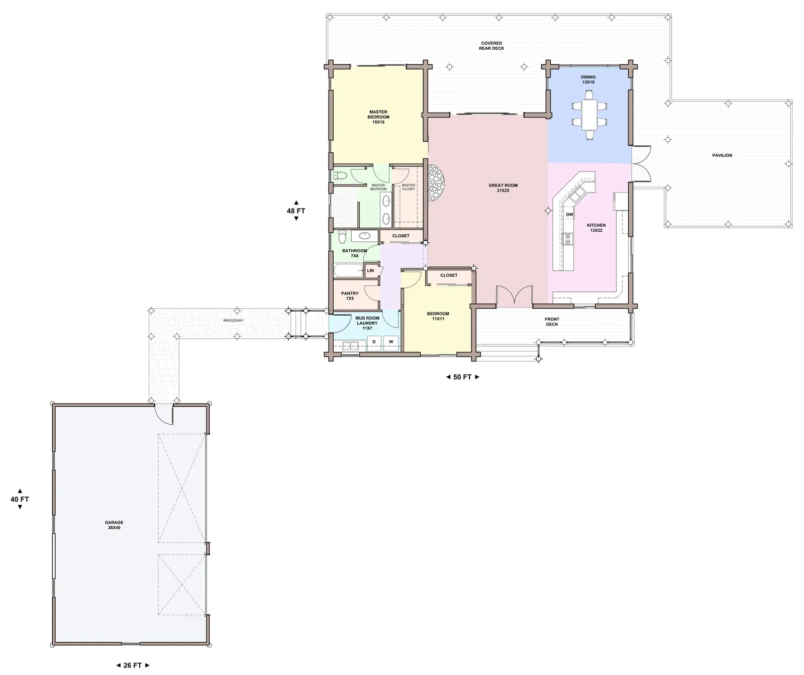 southland — main floor plan