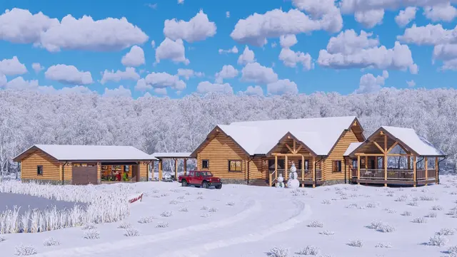 Southland - Log Home Floor Plans Shop by Sierra Log & Timber