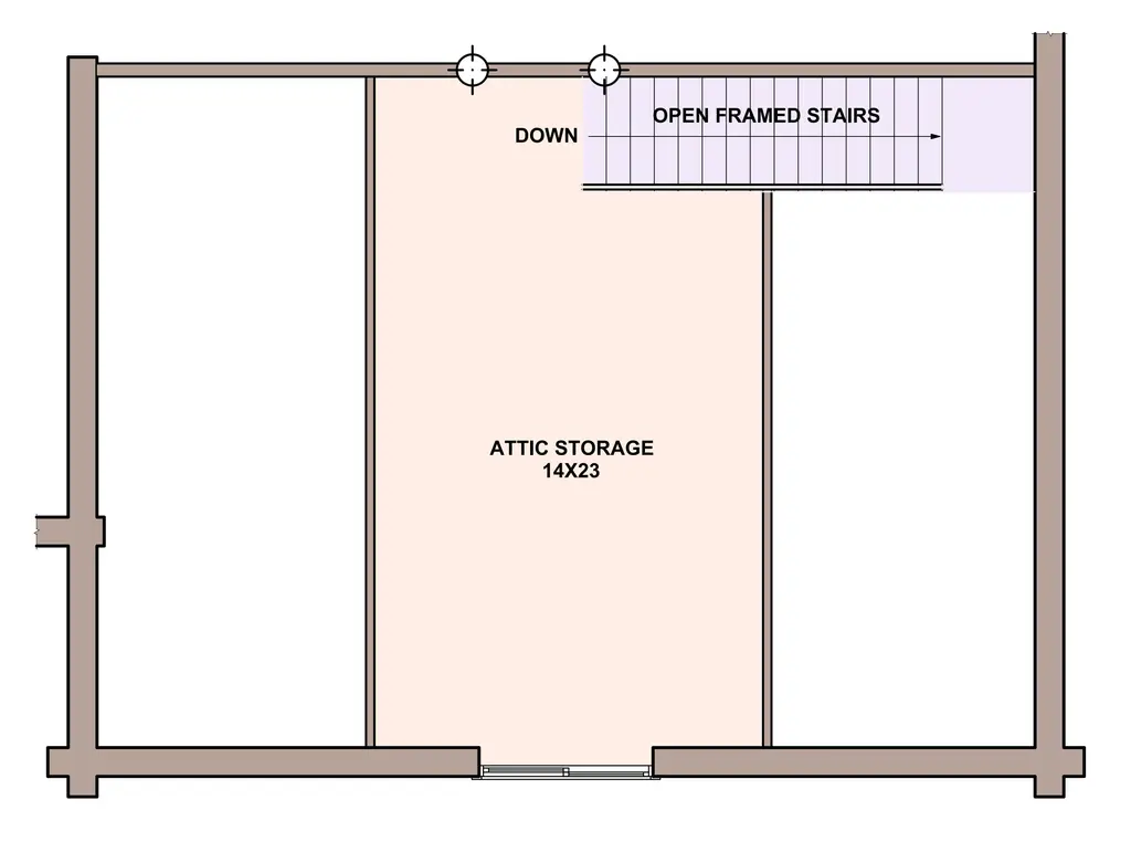 Alpine Meadows — loft floor plan