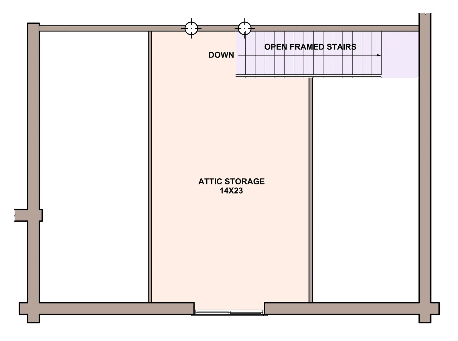Alpine Meadows — loft floor plan