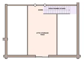 Alpine Meadows — loft floor plan