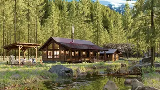 Silver Sky - Log Home Floor Plans Shop by Sierra Log & Timber