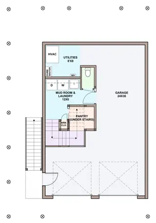 Sierra Pine — basement floor plan