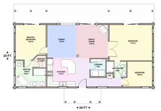 Wrangler — main floor plan
