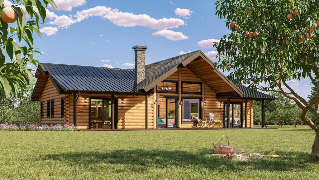 Wrangler - Log Home Floor Plans Shop by Sierra Log & Timber