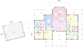 Paradise — main floor plan
