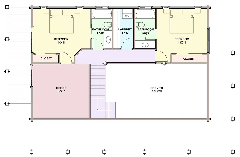 RIVERS EDGE — loft floor plan