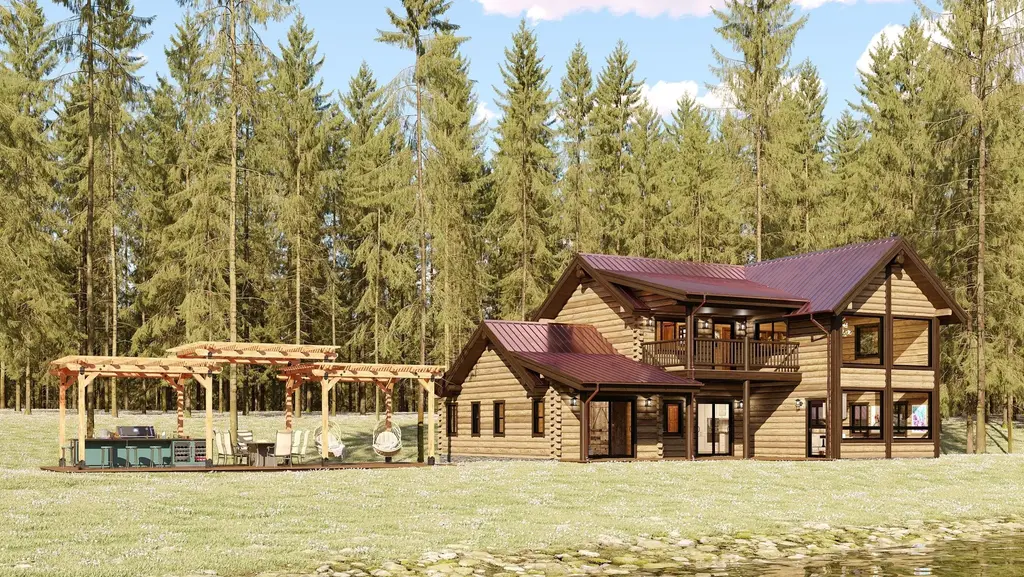 Rattlesnake Ridge - Log Home Floor Plans Shop by Sierra Log & Timber