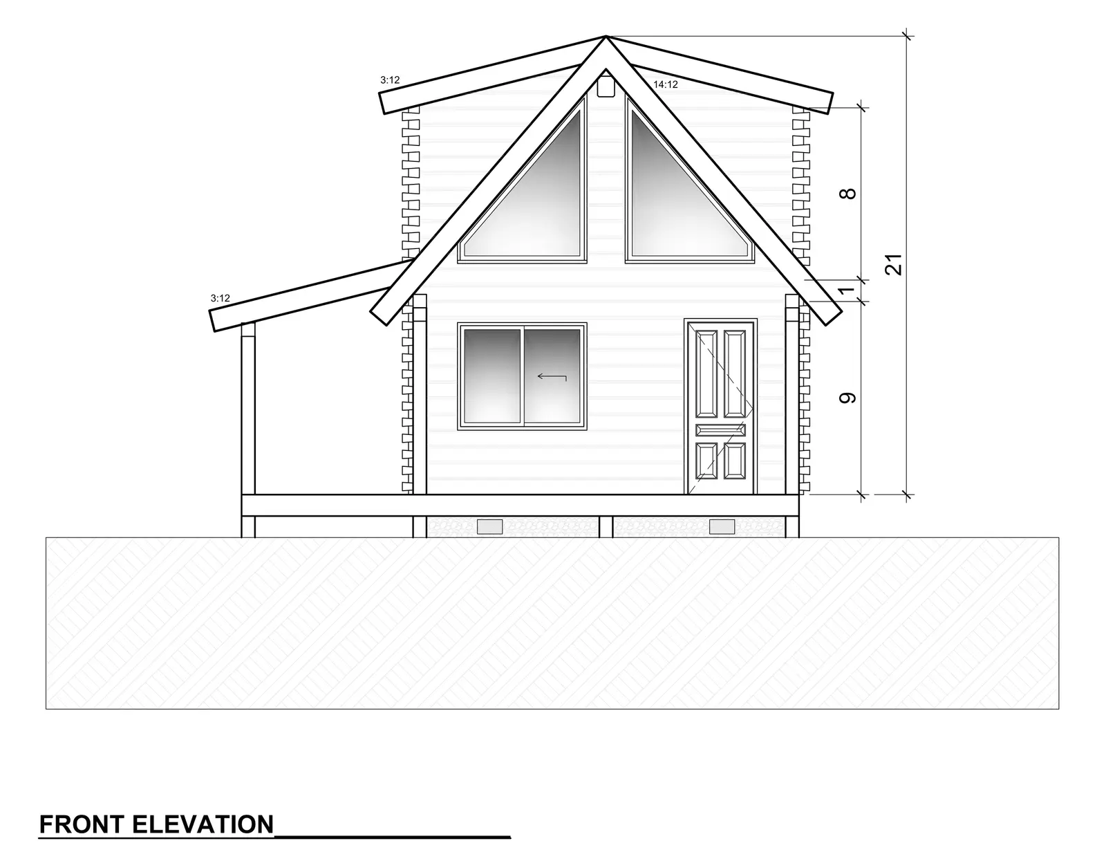 Rainbow 1 — elevation 1