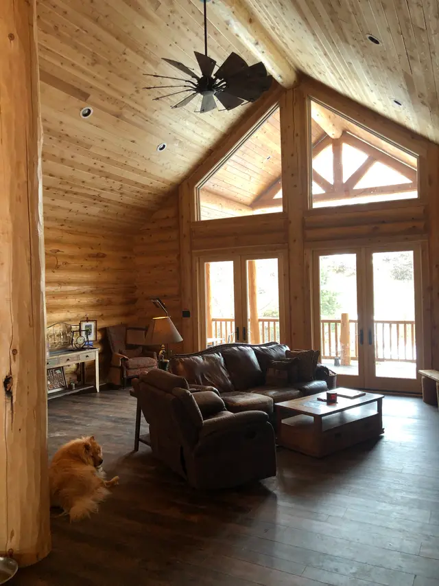 log wall profiles