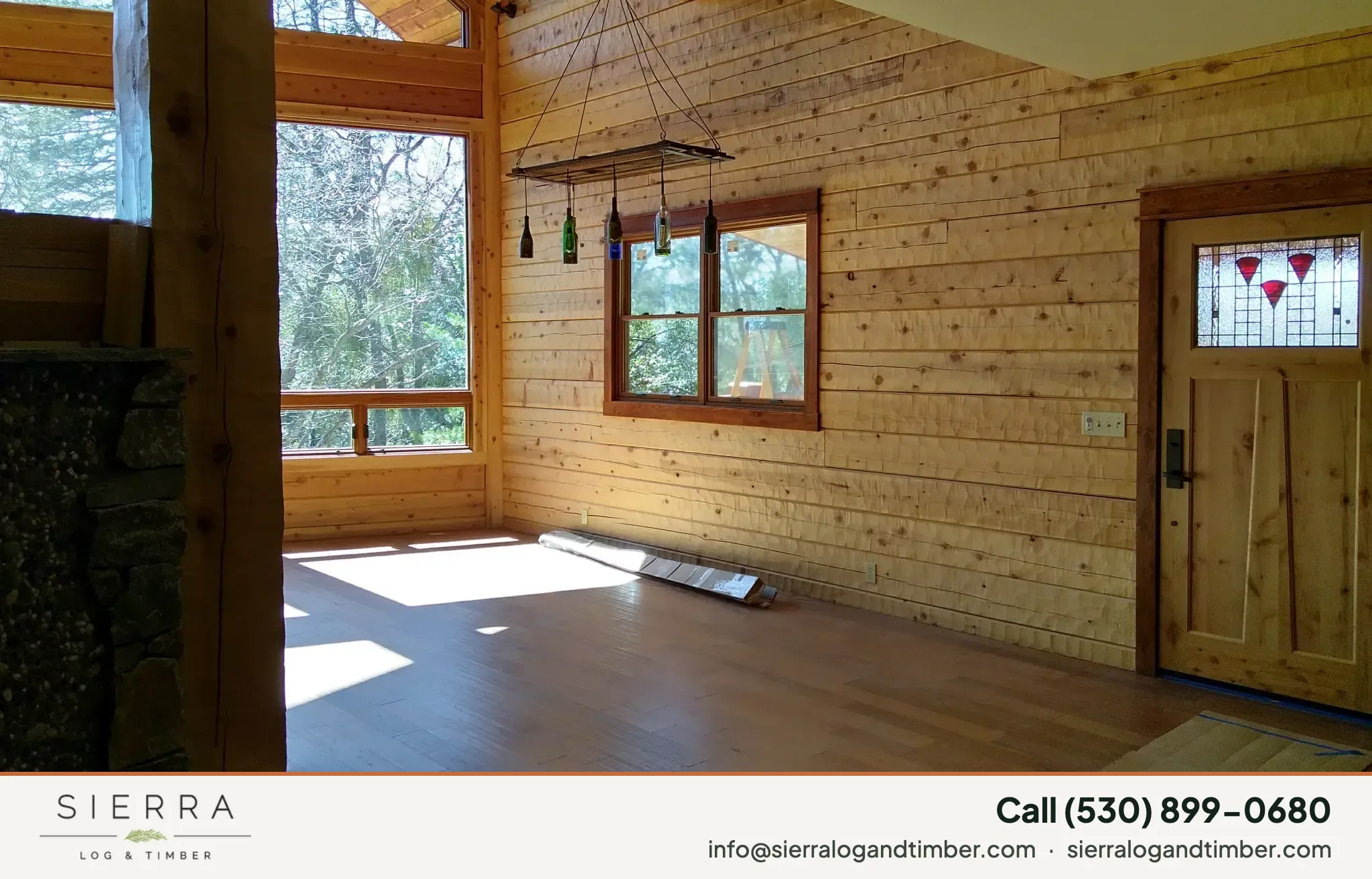 log wall profiles
